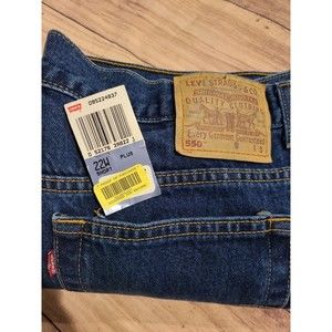 Vtg Levi's 550 Mom Classic Relaxed Fit Tapered Leg Women's Size 22 W S USA Made